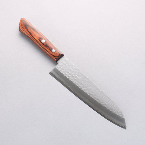 Kunihira VG1 Hammered Gyuto 180mm Mahogany Handle - Japannywholesale