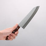 Kunihira VG1 Hammered Gyuto 180mm Mahogany Handle - Japannywholesale