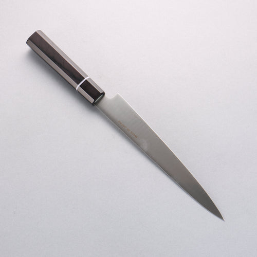 Seisuke Molybdenum Slicer 210mm Black Pakka wood Handle - Japannywholesale