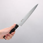 Seisuke Molybdenum Slicer 210mm Black Pakka wood Handle - Japannywholesale