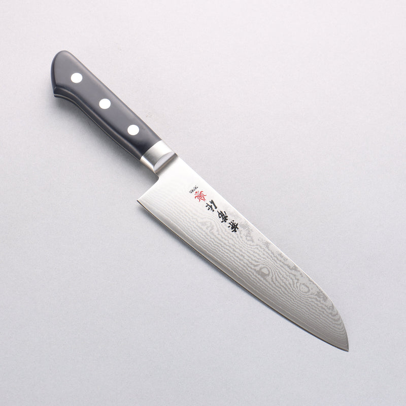 Kanetsune VG10 33 Layer Damascus Santoku 180mm Plastic Handle - Japannywholesale