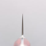 Seisuke Nami AUS10 Mirrored Finish Damascus Santoku 180mm Red Pakka wood Handle - Japannywholesale