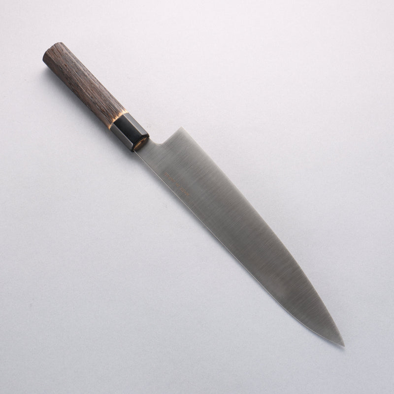 Seisuke Swedish Steel-stn Gyuto 270mm Burned Chestnuts Handle - Japannywholesale
