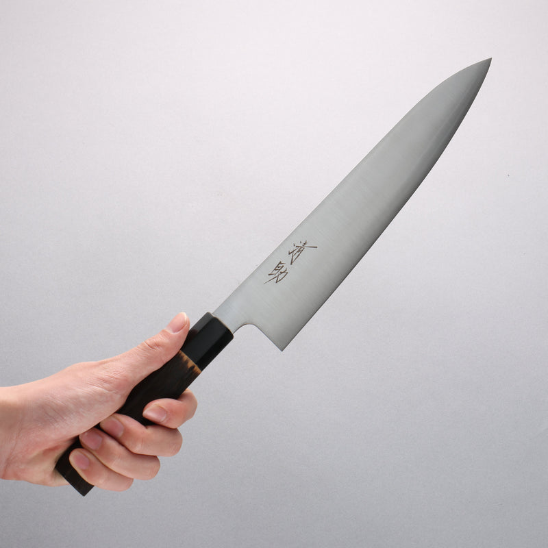 Seisuke Swedish Steel-stn Gyuto 270mm Burned Chestnuts Handle - Japannywholesale