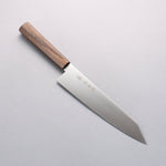 Kanetsune Ichizu VG10 Kiritsuke Gyuto 210mm Brown Pakka wood Handle - Japannywholesale