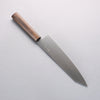 Kanetsune Ichizu VG10 Kiritsuke Gyuto 210mm Brown Pakka wood Handle - Japannywholesale