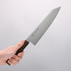 Kanetsune Ichizu VG10 Kiritsuke Gyuto 210mm Brown Pakka wood Handle - Japannywholesale