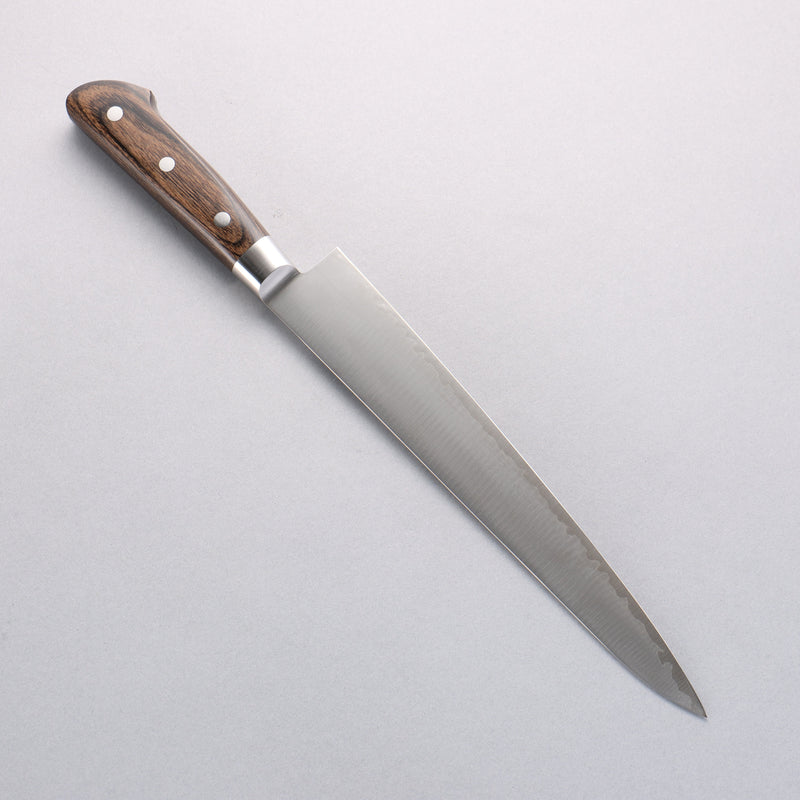 Seisuke SG2 Sujihiki 240mm Brown Pakka wood Handle - Japannywholesale