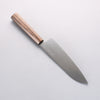Kanetsune Ichizu VG10 Santoku 180mm Brown Pakka wood Handle - Japannywholesale