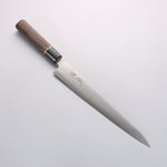 Seisuke Swedish Steel-stn Sujihiki 270mm Burned Chestnuts Handle - Japannywholesale