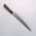 Seisuke Swedish Steel-stn Sujihiki 270mm Burned Chestnuts Handle - Japannywholesale