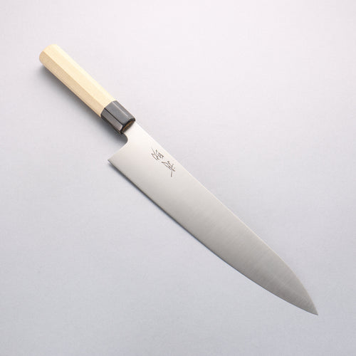 Seisuke Swedish Steel-stn Gyuto 300mm Magnolia Handle - Japannywholesale
