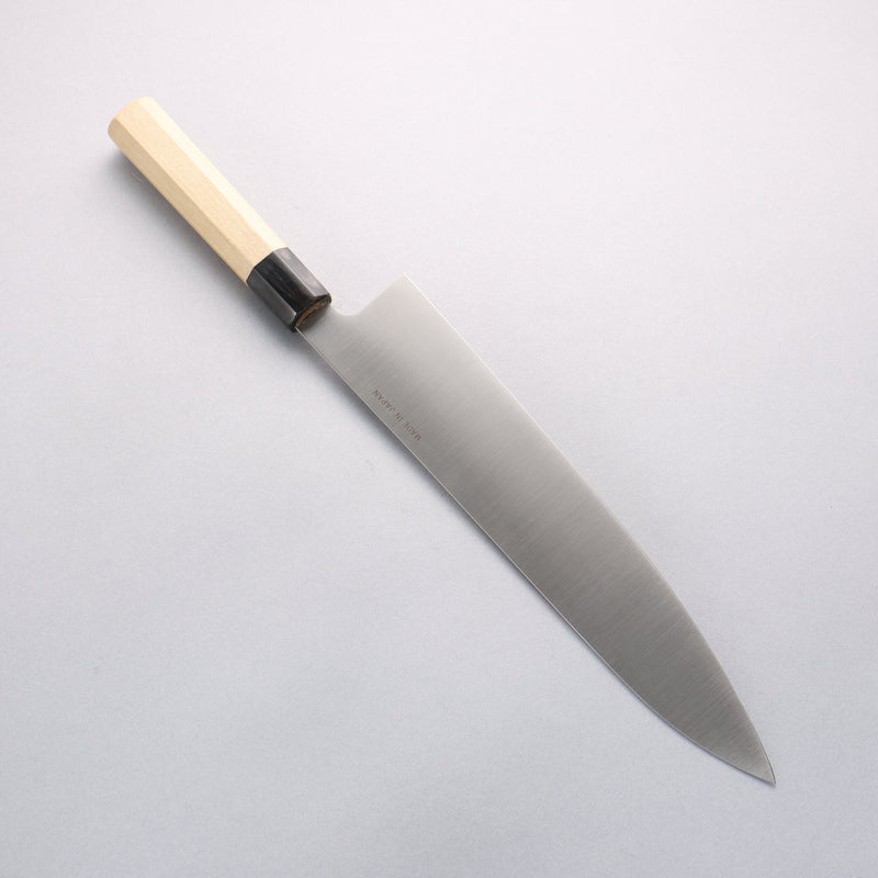 Seisuke Swedish Steel-stn Gyuto 300mm Magnolia Handle - Japannywholesale
