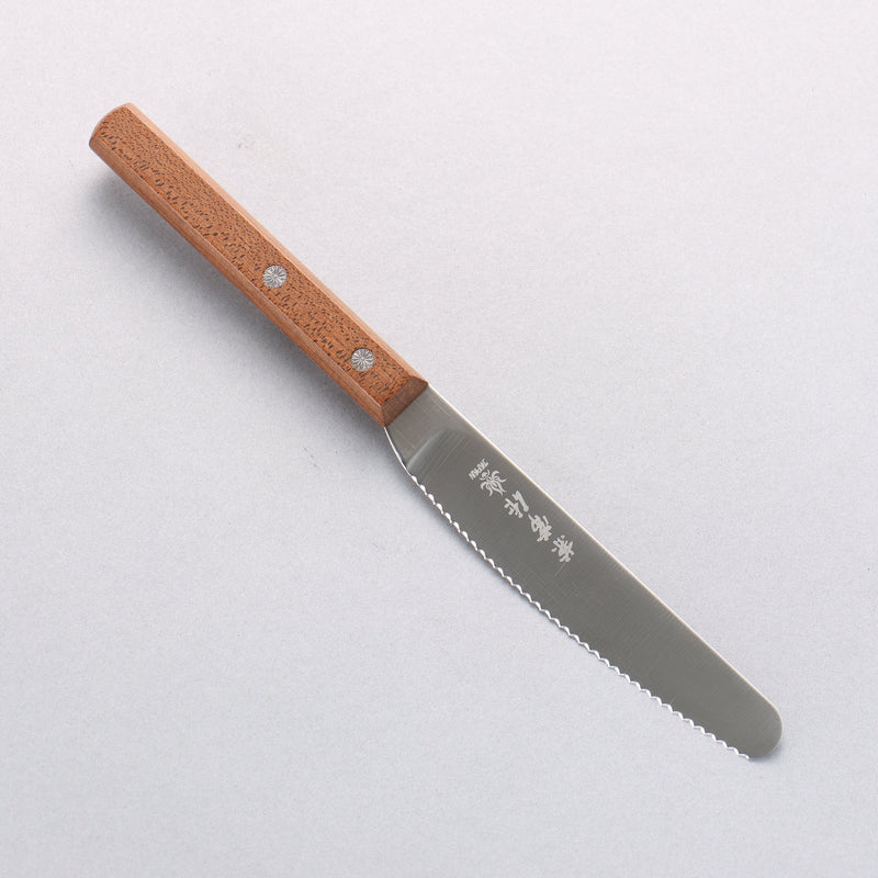 Kanetsune AUS8 Spread Knife 110mm Maple Handle - Japannywholesale