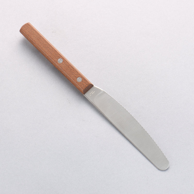 Kanetsune AUS8 Spread Knife 110mm Maple Handle - Japannywholesale
