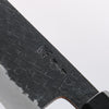 Shigeki Tanaka TEKKA Blue Steel No.2 Kurouchi Hammered(square) Kiritsuke Gyuto 180mm Walnut Handle - Japannywholesale