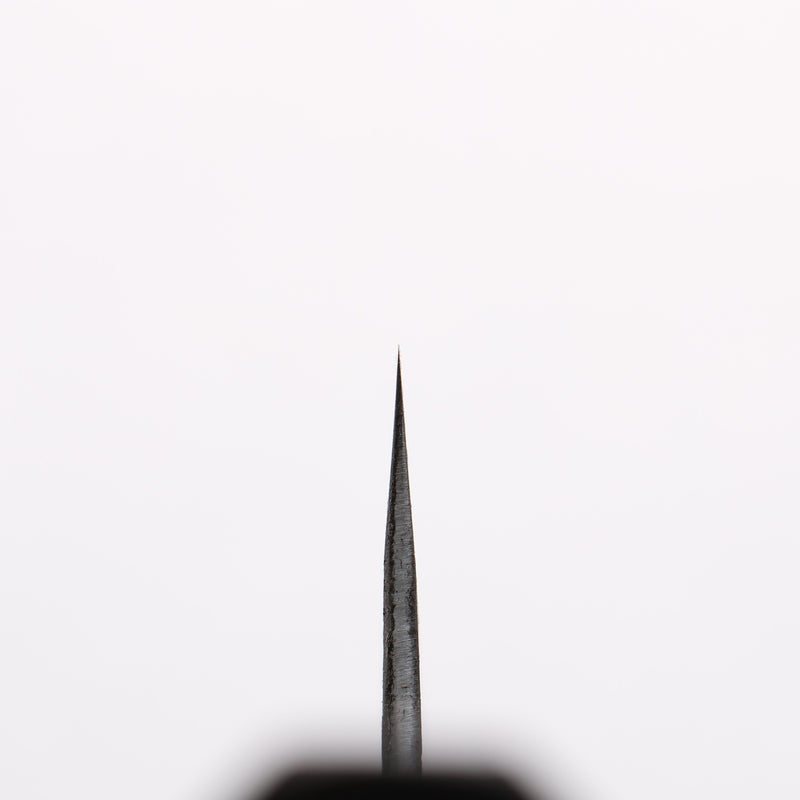 Shigeki Tanaka TEKKA Blue Steel No.2 Kurouchi Hammered(square) Kiritsuke Gyuto 180mm Walnut Handle - Japannywholesale