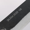 Tinker Blue Super Black Finished 270mm Rosewood Handle Sabre - Japannywholesale