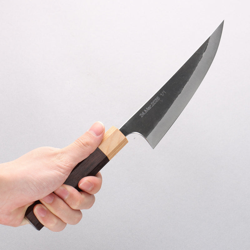 Tinker Blue Super Black Finished 165mm Rosewood Handle Barracuda - Japannywholesale