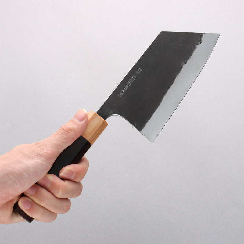Tinker Blue Super Black Finished 145mm Rosewood Handle Chibi Tank - Japannywholesale