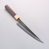 Tinker Blue Super Black Finished 210mm Rosewood Handle Sabre - Japannywholesale