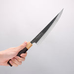Tinker Blue Super Black Finished 210mm Rosewood Handle Sabre - Japannywholesale