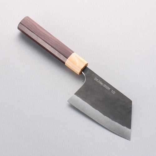 Tinker Blue Super Black Finished 115mm Rosewood Handle Mini Tank - Japannywholesale