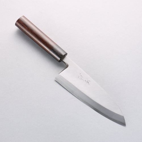 Seisuke White Steel Kasumitogi Deba 165mm Rosewood Handle - Japannywholesale
