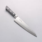 Seisuke VG5 Hammered Kasumitogi Gyuto 210mm Black Pakka wood Handle - Japannywholesale