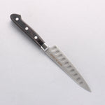 Seisuke Swedish Steel-stn Petty-Utility Salmon 120mm Black Pakka wood Handle - Japannywholesale