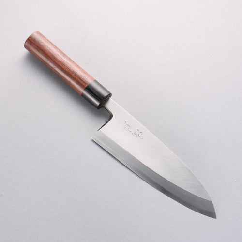 Seisuke White Steel Kasumitogi Deba 180mm Rosewood Handle - Japannywholesale