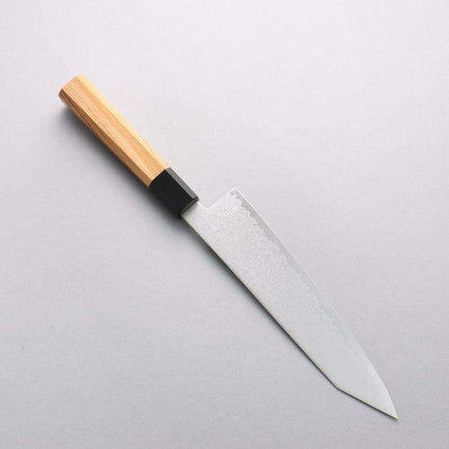 Seisuke VG10 Damascus Kiritsuke Gyuto 210mm Keyaki (Japanese Elm) Handle - Japannywholesale