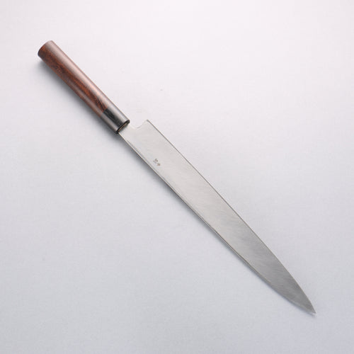 Seisuke Blue Steel Kasumitogi Yanagiba 300mm Rosewood Handle - Japannywholesale