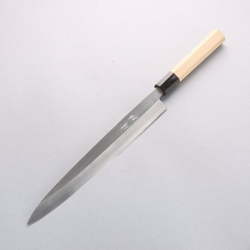 Seisuke [Left Handed] Molybdenum Kasumitogi Yanagiba 270mm - Japannywholesale