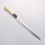 Seisuke White Steel No.2 Kasumitogi Yanagiba Magnolia Handle - Japannywholesale