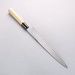 Seisuke White Steel No.2 Kasumitogi Yanagiba Magnolia Handle - Japannywholesale