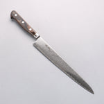 Seisuke Kagami2 AUS10 Mirrored Finish Damascus Sujihiki 240mm Brown Pakka wood Handle - Japannywholesale