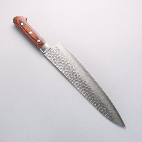 Seisuke VG10 17 Layer Damascus Gyuto 270mm Mahogany Handle - Japannywholesale