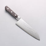 Seisuke VG10 Damascus Santoku 165mm Black Pakka wood Handle - Japannywholesale