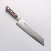 Seisuke VG10 33 Layer Mirrored Finish Damascus Kiritsuke Gyuto 210mm Brown Pakka wood Handle - Japannywholesale