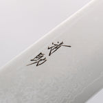 Seisuke VG10 33 Layer Mirrored Finish Damascus Kiritsuke Gyuto 210mm Brown Pakka wood Handle - Japannywholesale