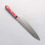 Seisuke SLD Migaki Polish Finish Gyuto 210mm Red Pakka wood Handle - Japannywholesale