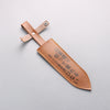 Bonsai Stainless Steel Wild vegetable digging saw blade with Sheath 170mm - Japannywholesale