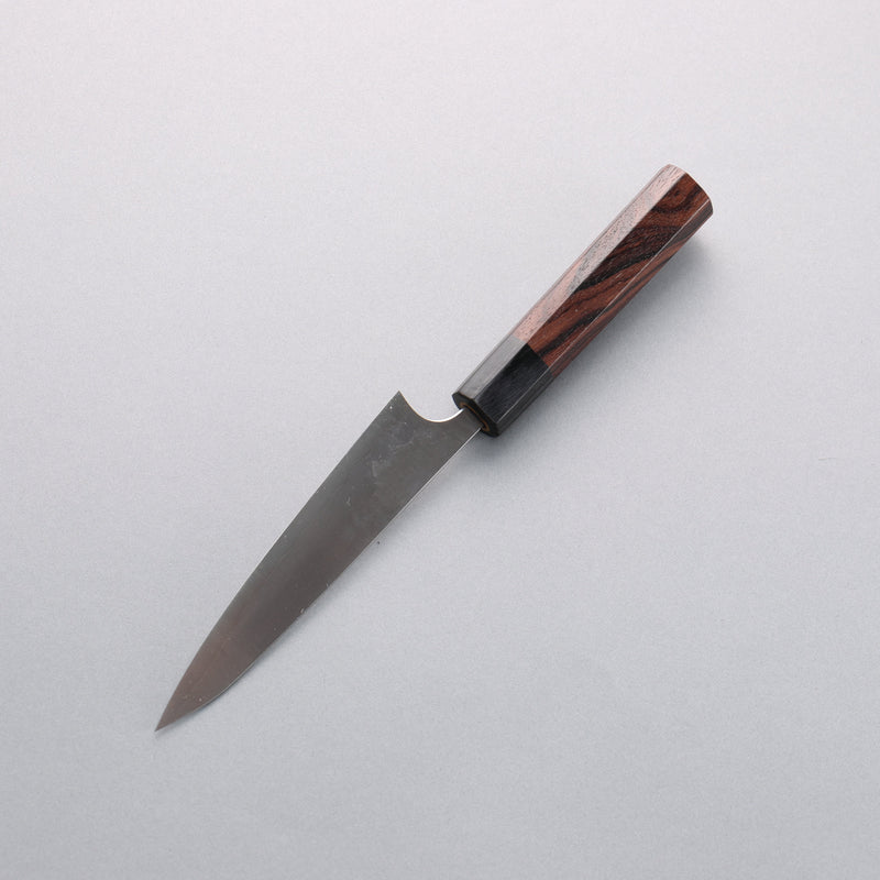 Shibata Takayuki Koutetsu Blue Super Petty-Utility 135mm Rosewood Handle - Japannywholesale