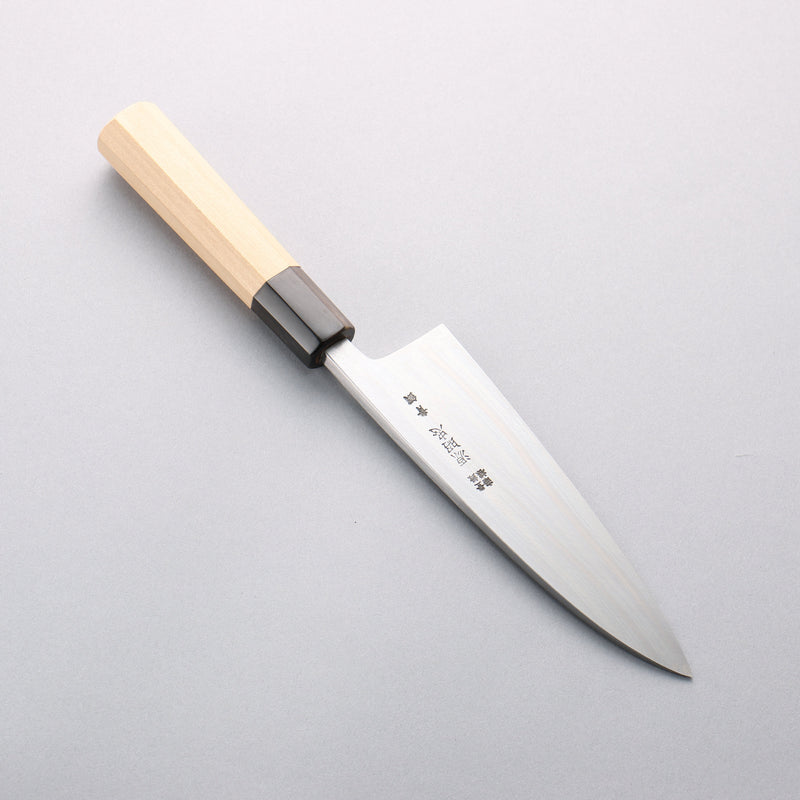 Minamoto Akitada Blue Steel No.2 Aideba 165mm Magnolia (Ferrule: Water Buffalo Horn) Handle - Japannywholesale