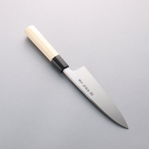 Minamoto Akitada White Steel No.2 Aideba 165mm Magnolia (Ferrule: Water Buffalo Horn) Handle - Japannywholesale
