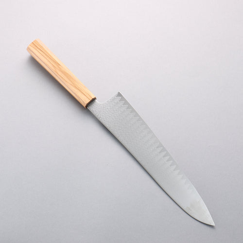 Kanjyo VG10 Damascus Gyuto 240mm Olive tree Handle - Japannywholesale