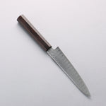 Kanjyo VG10 Damascus Petty-Utility 150mm Ebony Wood Handle - Japannywholesale