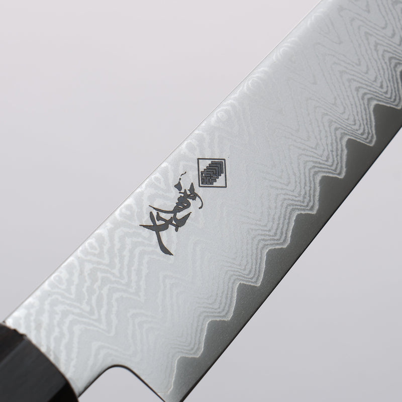 Kanjyo VG10 Damascus Petty-Utility 150mm Ebony Wood Handle - Japannywholesale