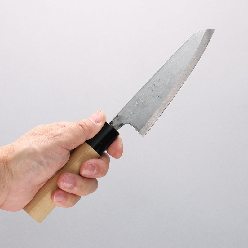 Nakaniida White Steel No.2 Migaki Finished Kawamuki 120mm Magnolia Handle - Japannywholesale